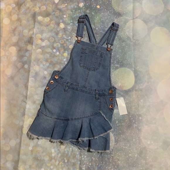 Jessica Simpson Other - Jessica Simpson Denim Skirt Overalls Girls Size 8